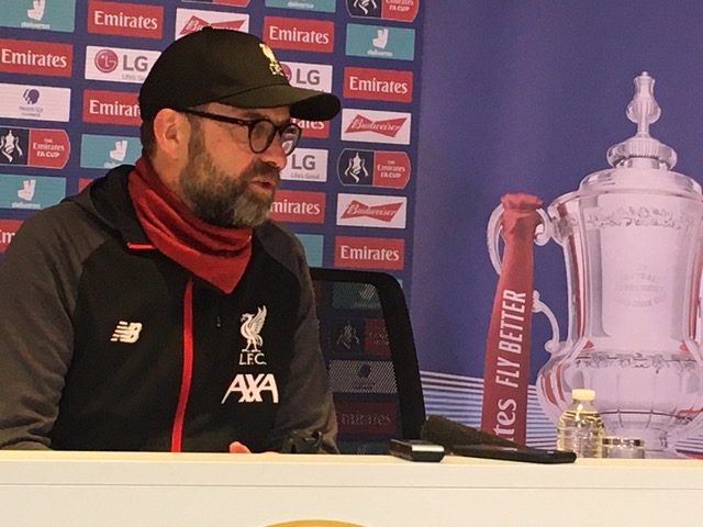 Klopp saw Liverpool beaten by Chelsea in the FA Cup 5th round (Tusdiq Din)