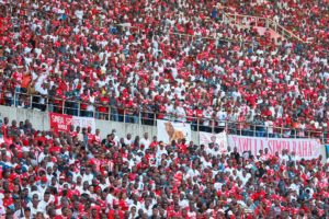 Simba and Yanga games regularly fill out the Benjamin Mpaka Stadium