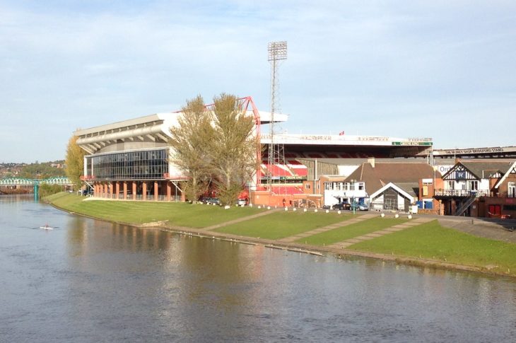 "City Ground - Nottingham Forest" by jambox998 is licensed under CC BY-NC-ND 2.0. To view a copy of this license, visit https://creativecommons.org/licenses/by-nd-nc/2.0/jp/?ref=openverse