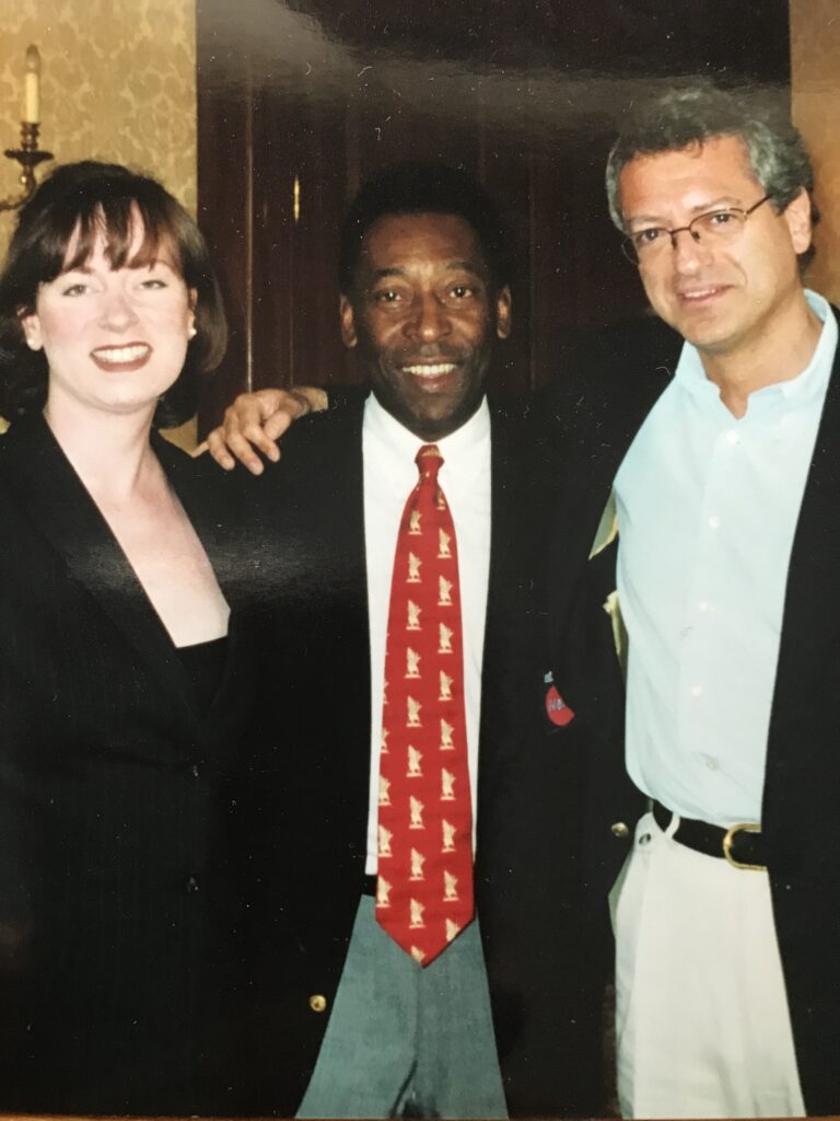 Pelé along with Harry Harris (Pelé Birth Anniversary Special Photo)