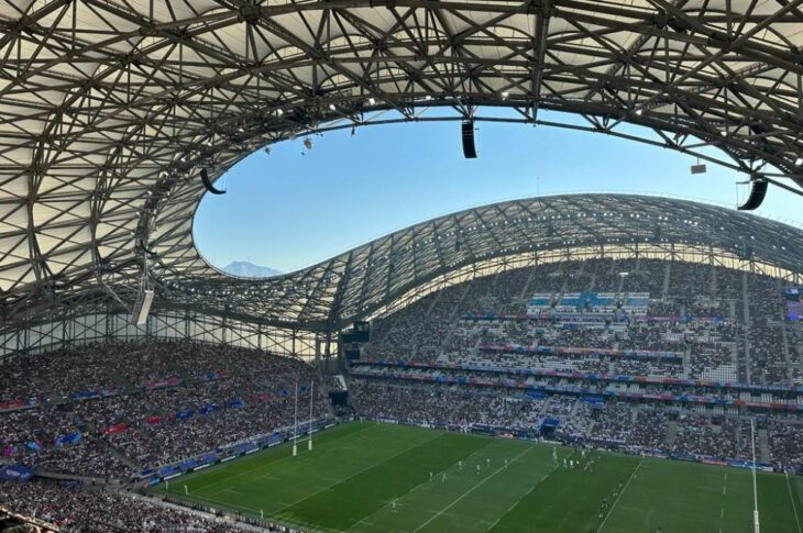 Rugby World Cup Stadium in Marseille