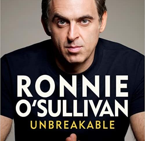The cover of Ronnie O'Sullivan's Unbreakable
