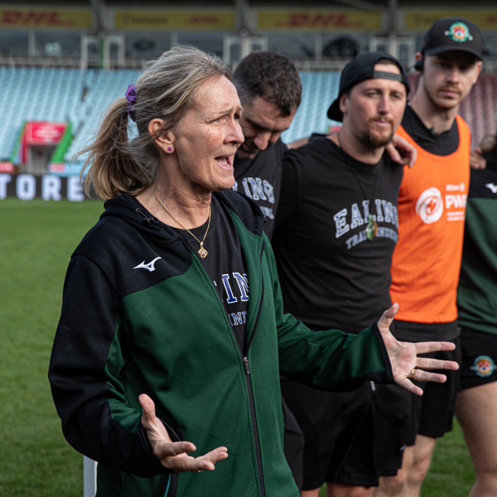 Giselle Mather is steering the ship as Women's Director of Rugby.