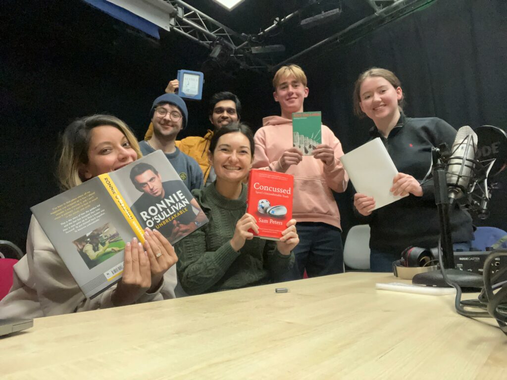 The Sports Gazette team reviewing each of the books for the William Hill Sports Book Awards